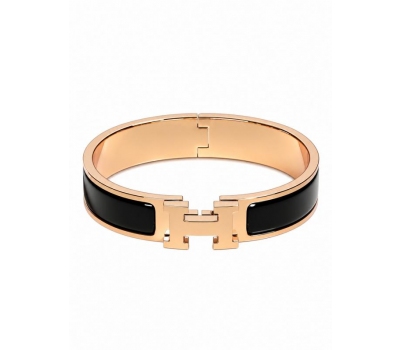Hermes Clic H bracelet Black